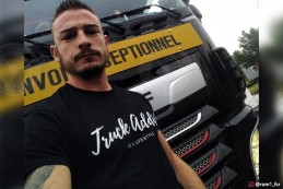 T-shirt Homme Modern Trucker - Noir