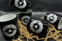 Mug Truck Addict Noir et Blanc